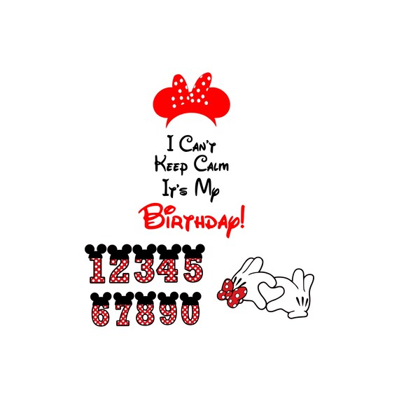 Free Free 227 Disney Svg Birthday SVG PNG EPS DXF File