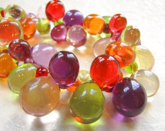 Spring Rainbow Bubbles Necklace