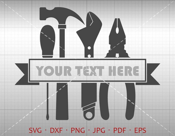 Download Tools SVG Mechanic SVG Handyman SVG Silhouette Cricut Cut