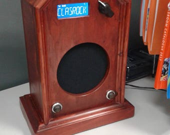 Price Drop!! Dab Plus Digital and FM Radio, Vintage, Cathedral Style, Hand Made