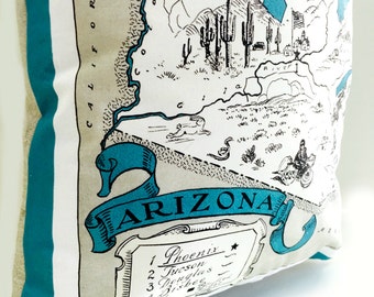 Arizona State Pillow Cover with Insert