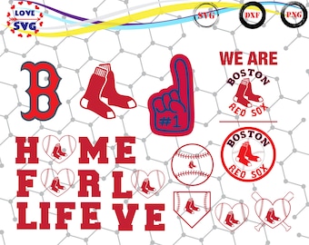 Boston Red Sox svg,png,dxf/Boston Red Sox clipart for Print/Design/Cricut/Silhouette and any more