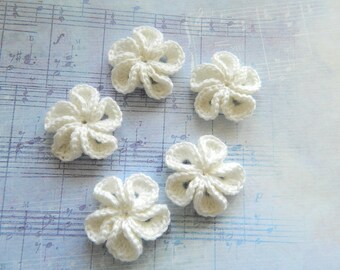 Crochet Flowers Applique, Scrapbooking application