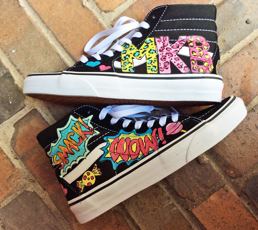 custom vans shoes sk8 hi custom vans shoes sk8 hi