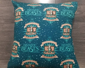 Fantastic Beasts and Where to Find Them Throw Pillow Cover