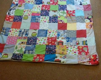 Plaid patchwork fabric