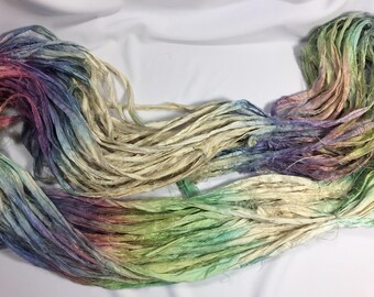 Vintage Garden Sari Silk Ribbon