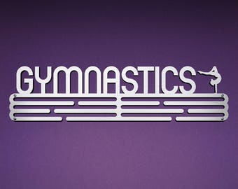 Medal hanger display GYMNASTICS - stainless steel medal holder