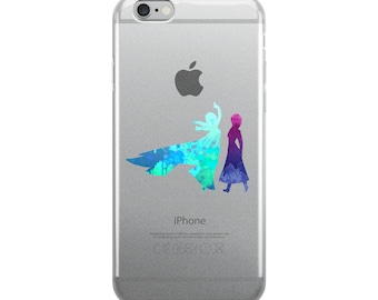 Elsa and Anna Inspired iPhone Case