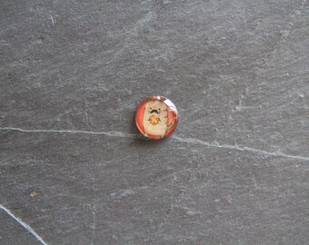 "Cat whiskers" 18 mm cabochon glass