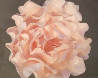 1 Edible Ex Lg 5" Gum paste open PEONY / any color / Cake decoration / Fondant / sugar flower / wedding cake decoration / cake topper