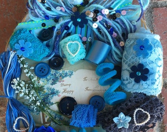 Sky Blue--- Inspiration Kit ---