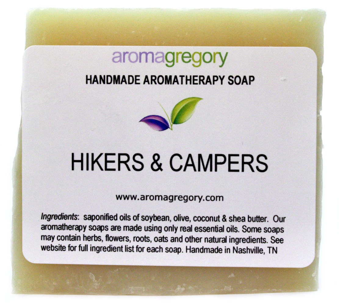 Hikers Campers Soap Repells Mosquitoes Ticks and Fleas