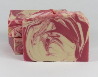 Goat Milk Soap - Cherry Almond Goat Milk Soap - Homemade Soap - Gift for Her - Shea Butter Soap - Handmade Soap - Women