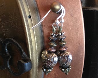 Silver Heart Earrings