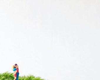 Makeout Terrarium Figurine // Terrarium Accessory // Terrarium Miniature