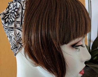 Straight Front Bangs-perfect under any hat! (for cancer patients with chemo hair loss)