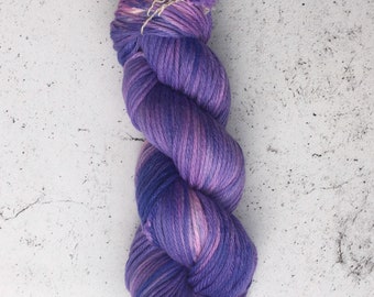 Hand Dyed Bulky Yarn, Knitting Yarn, 100% Superwash Merino Wool, 100g/137 yards