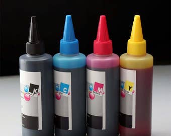 400ml Dye Ink for Epson workforce wf 7610 7620 2630 2650 2660 2640 2520 2530 545 630 633 635 645 2540 3620 3640 7110 printer