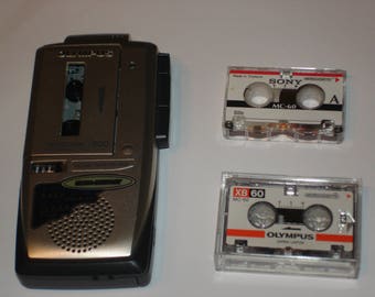 Olympus J300 Pearlcorder MicroCassette Recorder Actived TBE Voice recorder