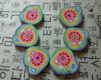 Polymer Clay Beads by TLS Clay Design