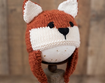Baby Fox Hat Earwarmer Fox Hat