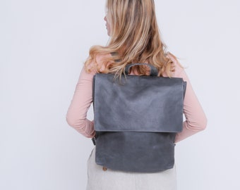 Leather Backpack Women, Diaper Bag, Laptop Backpack, Messenger Backpack, Laptop Bag, Messenger Bag, Backpack Diaper Bag Personalized, MAYKO