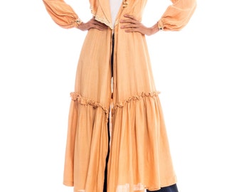 1930s Silk Duster Coat Size: M