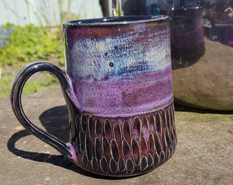 Handmade Stoneware Mug, Stoneware Cup, Coffee Cup, Tea Cup, Ceramic Cup, unique Mug, gifts for her, gift for him, pottery mug