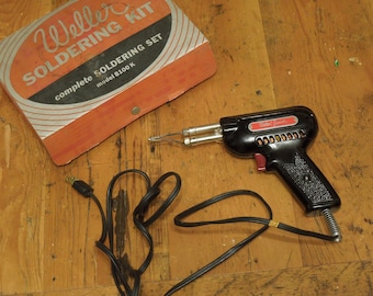 1950's Soldering Kit , Weller Soldering Kit , Soldering Kit
