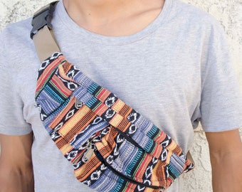 Medium Tribal Pattern 1 money Belt Fanny Pack