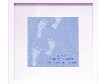 Faith to Walk on Water - 12" x 12" HD Digital Print
