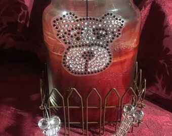 Puppy lovers candle cane