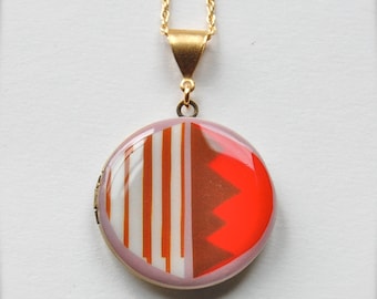 Art Locket Alyson Fox "Candy" Necklace