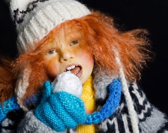 OLYMPIC- inspired Artist Doll, "SHAUNNA"- 31" tall