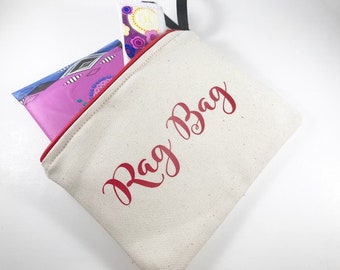 Sanitary Napkin Holder, Tampon Case, Tampon Holder, Sanitary Pad Pouch, Rag Bag