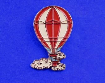 Hot Air Balloon Soft Enamel Pin // Cute Pin // Pins // Enamel Pin // Gifts for her // Hot Air Balloons // Gift ideas // Vintage Balloon