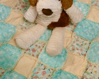 Baby girl Rag Quilt