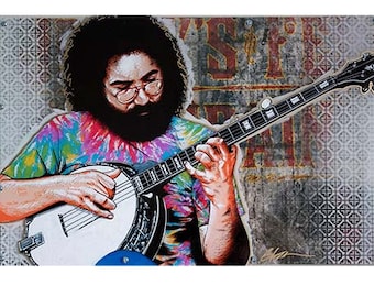 Jerry Garcia Banjo, Jerry Garcia, Garcia, Grateful Dead