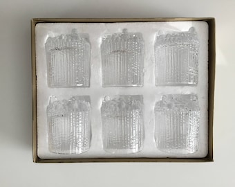 Ultima Thule 1960s Shot Glasses x 6 by Tapio Wirkkala for iittala Finland