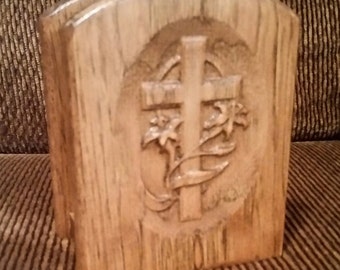Easter Cross Napkin Holder