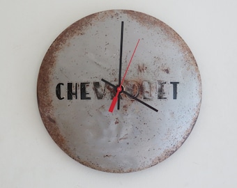 1953 Chevy Truck Hubcap Clock - Item 2618