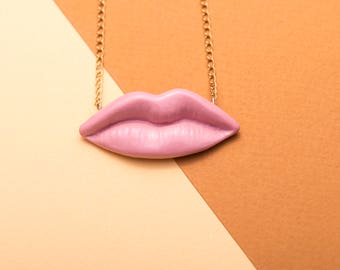 L Kiss Necklace