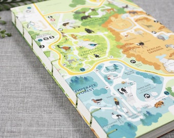 Travel Journal Watercolor Sketchbook Art Journal Handmade 6x9 Inch Travel Diary Watercolor Journal Mixed Media Journal Gratitude Journal