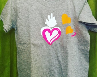 T-Shirt bambino grigia