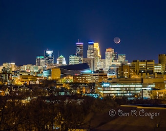 Moon Over Minneapolis
