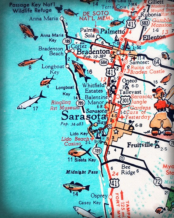 Map Of Florida West Coast