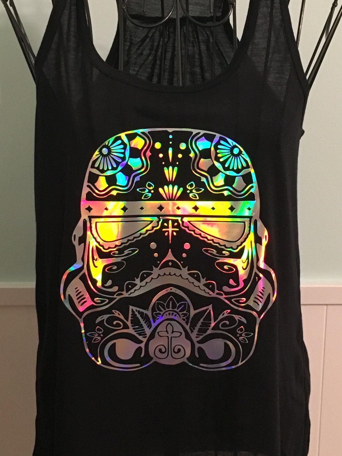 sugar skull stormtrooper shirt