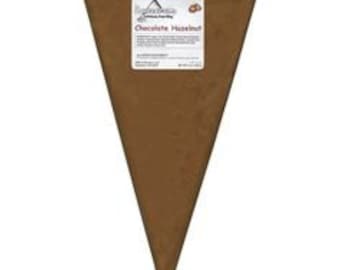 Chocolate Hazelnut 8 oz Squeeze Ums - Candy Center Filling Bag Soft Center Drizzle