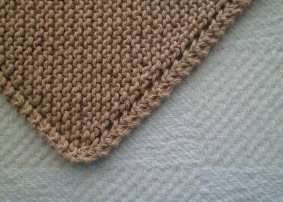 Camel Cotton Dishcloth